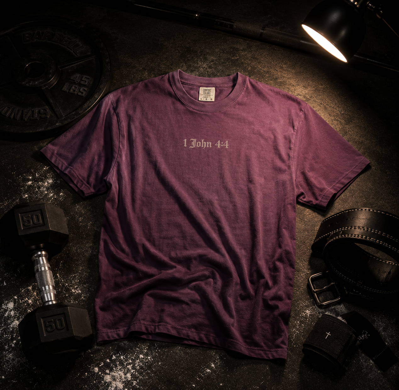 “He Is Greater” Loose Fit Tee