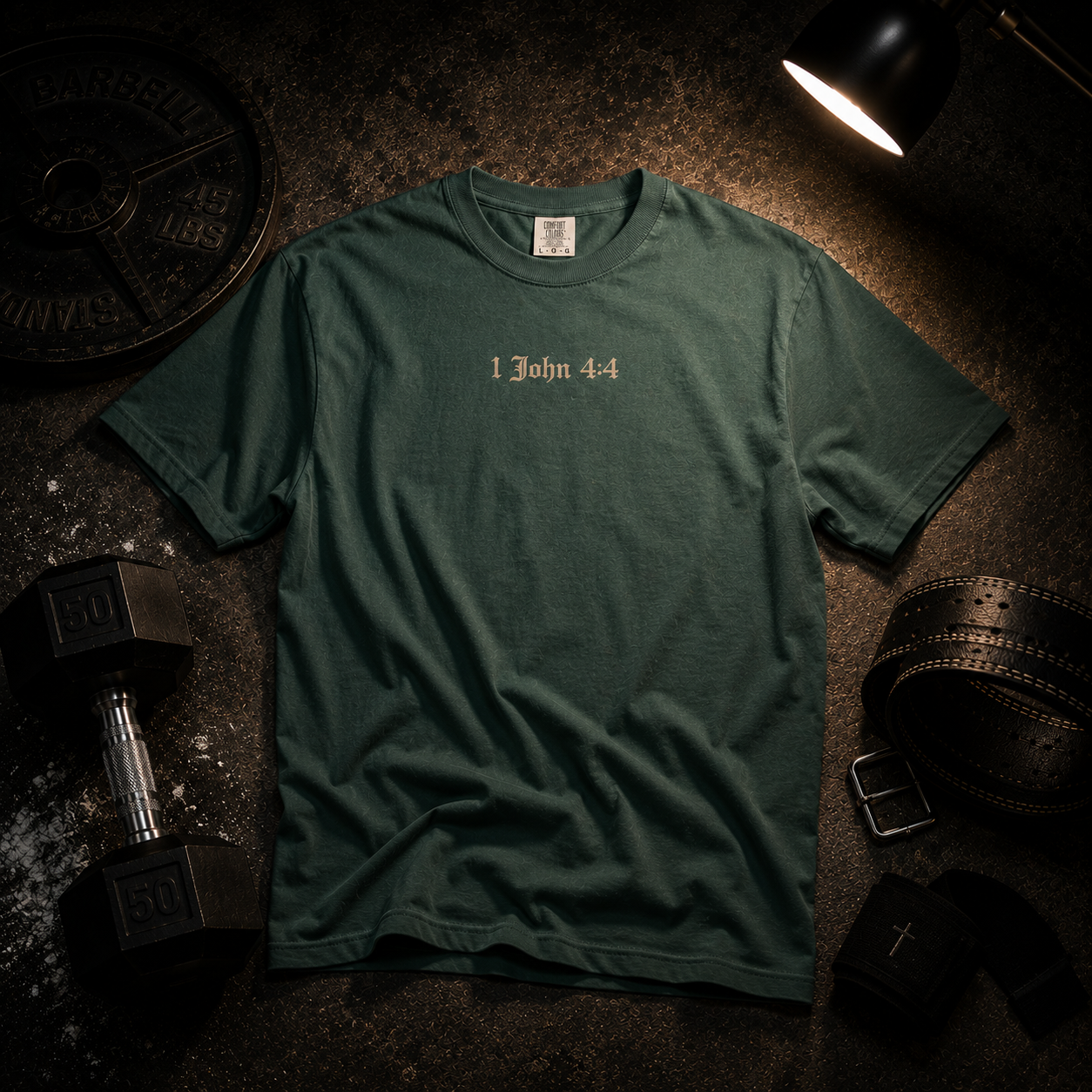 “He Is Greater” Loose Fit Tee